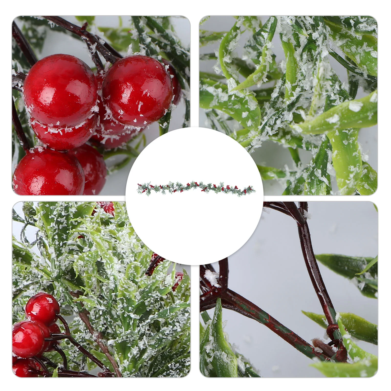 

1Pc Christmas Pinecone Wreath Pine Berry Garland Xmas Pinecone Garland Artificial Pine Garland