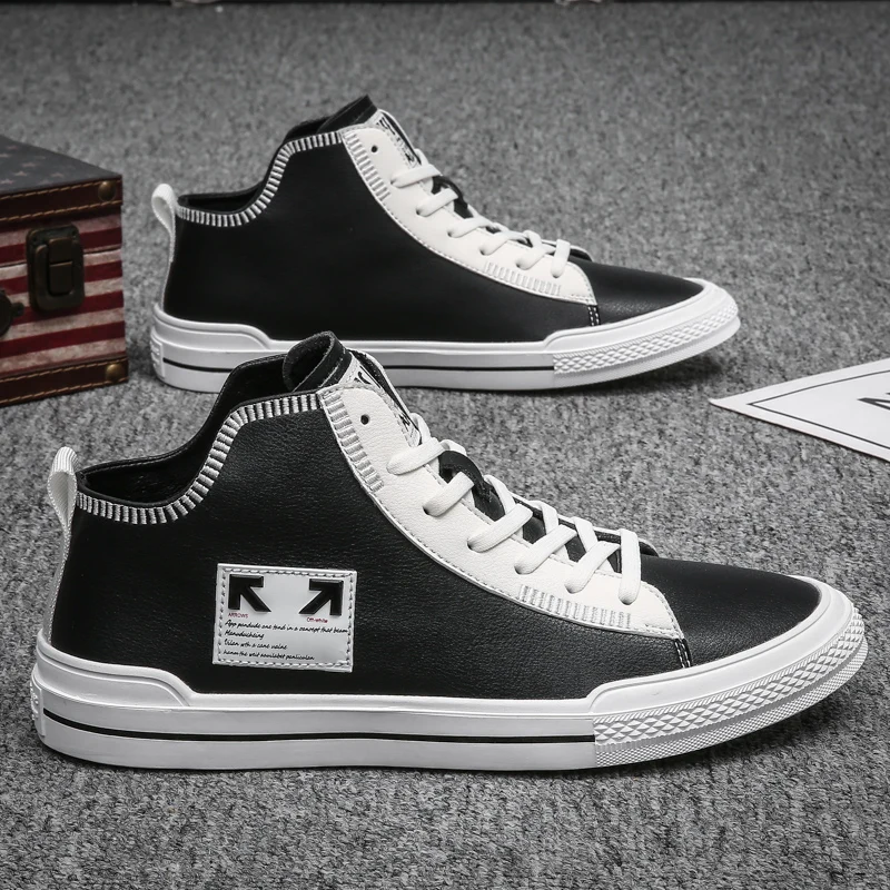 

2022 spring new high-top sports Korean version trendy shoes non-slip comfortable breathable sneakers
