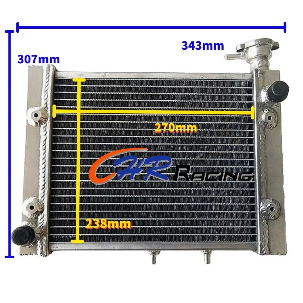 

Aluminum Alloy Radiator For 2006-2012 CAN-AM CANAM CAN AM OUTLANDER 500/650/800 2007 2008 2009 2010 2011
