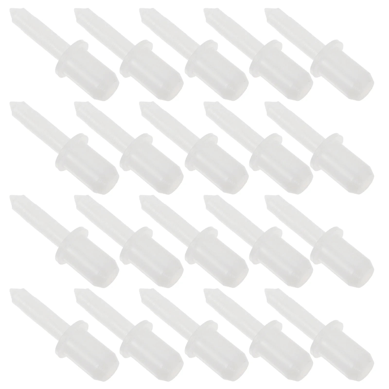 

60pcs Sturdy Multifunctional Shutter Replacing Pin Shutter Plastic Parts Plastic Telescopic Shutter Pin