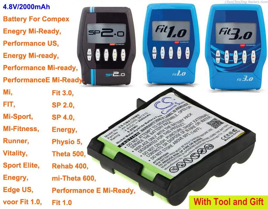 Аккумулятор 2000 мАч 4H-AA1500, 941210 для конкурентов Edge US, Enegry, Enegry Mi-Ready,Energy, Energy Mi-ready, FIT, Fit 3,0 Аккумулятор 2000 мАч 4H-AA1500, 941210 для конкурентов Edge US, Enegry, Enegry Mi-Ready,Energy, Energy Mi-ready, FIT, Fit 3,0