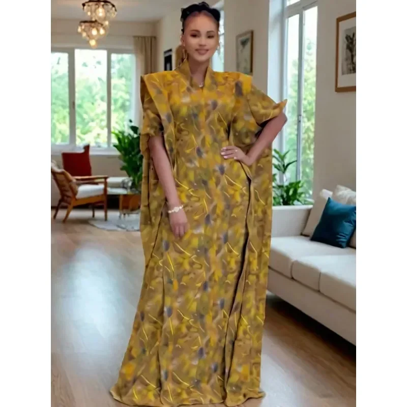 Африканские платья для женщин мусульманская мода абайи бубу Дашики Анкара