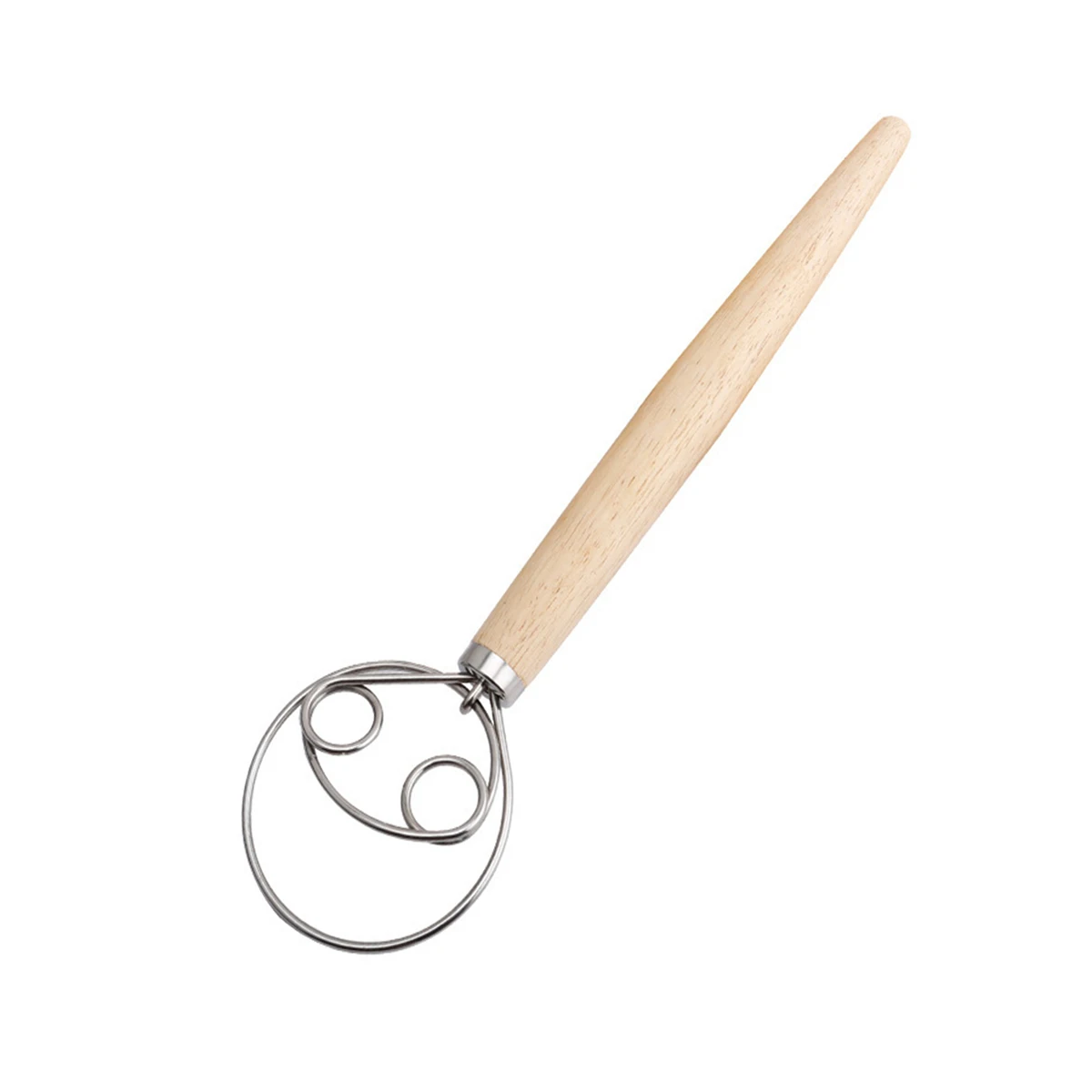 

Whisk set, bread dough hand mixer, wooden handle kitchen baking tool