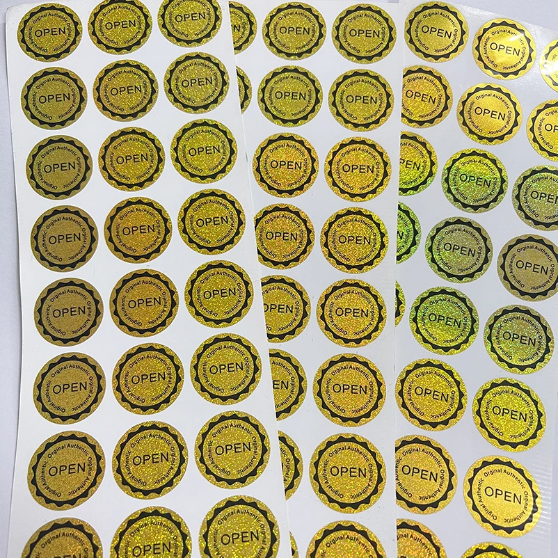 

1000pcs free postage original upgrade version Kaijin millet dot laser laser sticker sticker round spot 23X23mm
