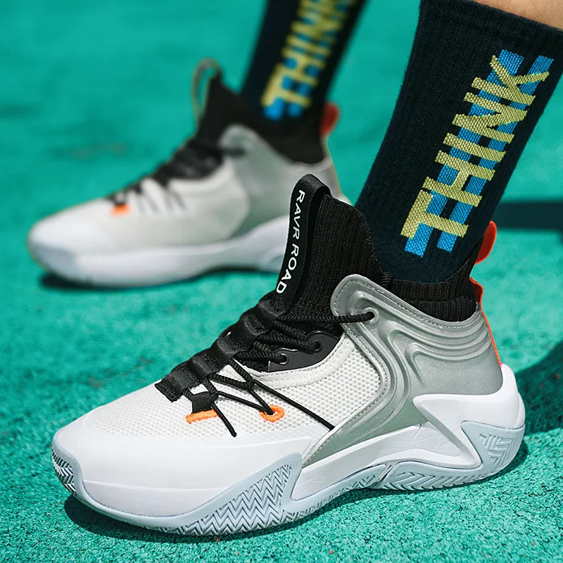 Men Sneakers High Top Men's Basketball Shoes Fashion Outdoor Jogging Sports SHoes Breathable Conforthable Male Sneakers Shoes
