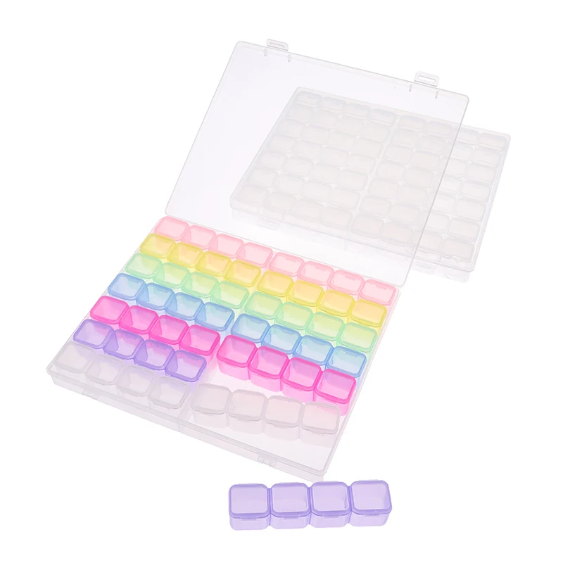 

Diamond Painting Tools Nail Tools 56 Cells Plastic Storage Box Tool Accessories