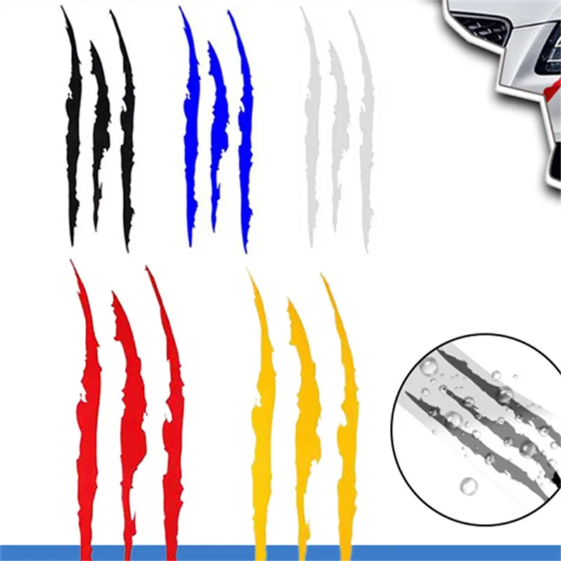 

Auto Car Sticker Reflective Monster Claw Scratch Stripe Marks Headlight Decal Car Stickers Car Accessories