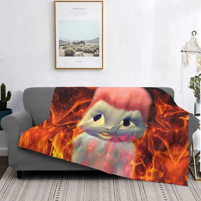 

Одеяло мягкое Фланелевое с 3d принтом Красного пламени