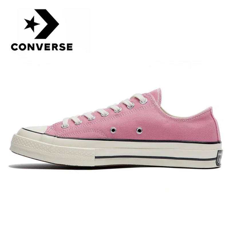 Original Converse All Star 1970s Low Skateboarding sneakers comfortable casual daily leisure flat durable pink canvas Shoes