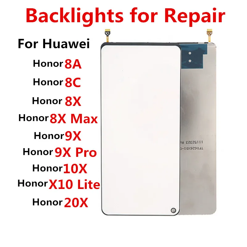 Задние фонари для Huawei Honor 8A 8C 8X 9X Pro 10X 20X X10 Lite замена ремонт ЖК-дисплей пленка экран