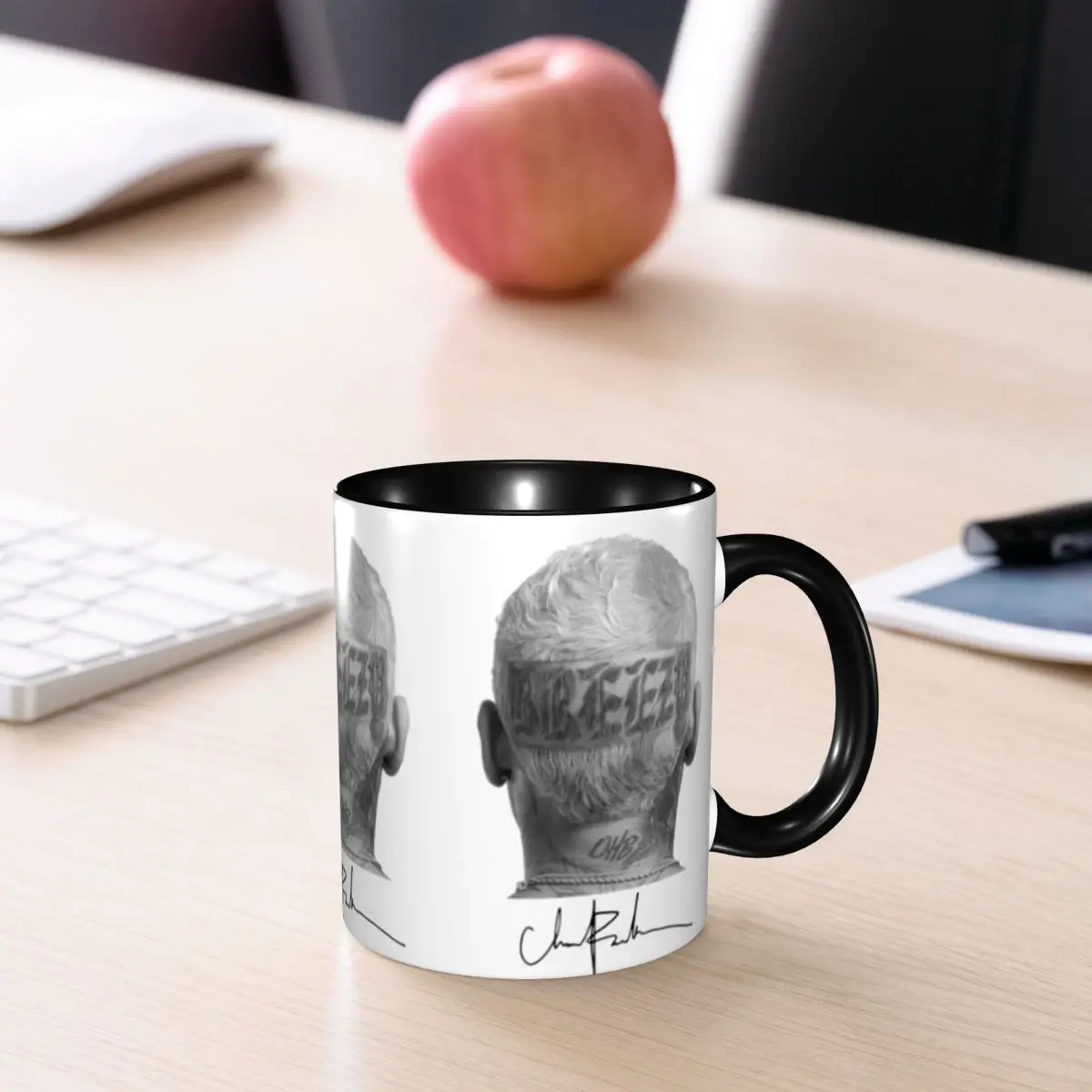 Уникальный дизайн кружки с изображением Криса Брауна 11 Tour 2024 Merch новинка чайная