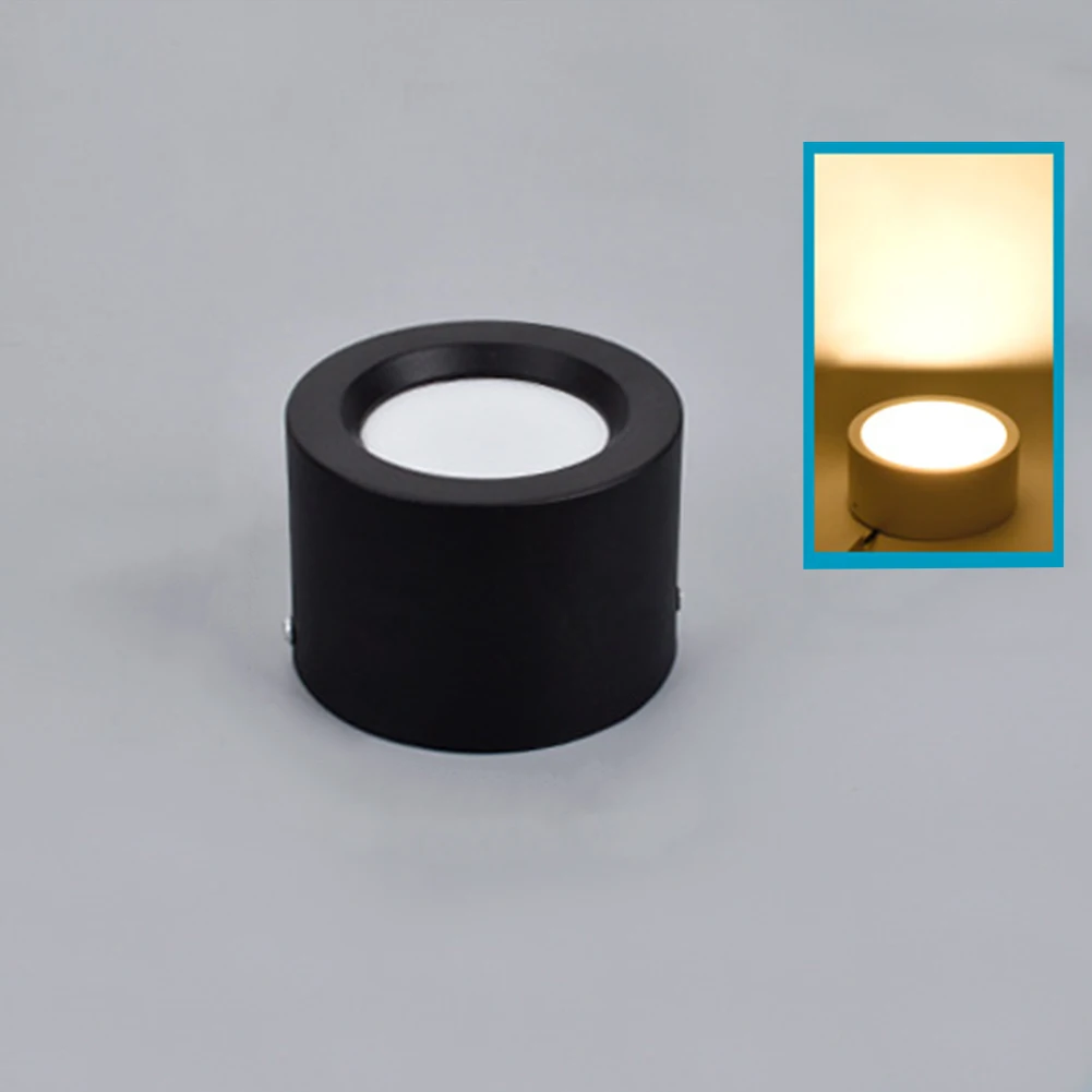 

Office Surface Mount LED Ceiling Light Round Modern Aluminum Living Room Panel Kitchen Balcony Fixture Lamp Home Decoration