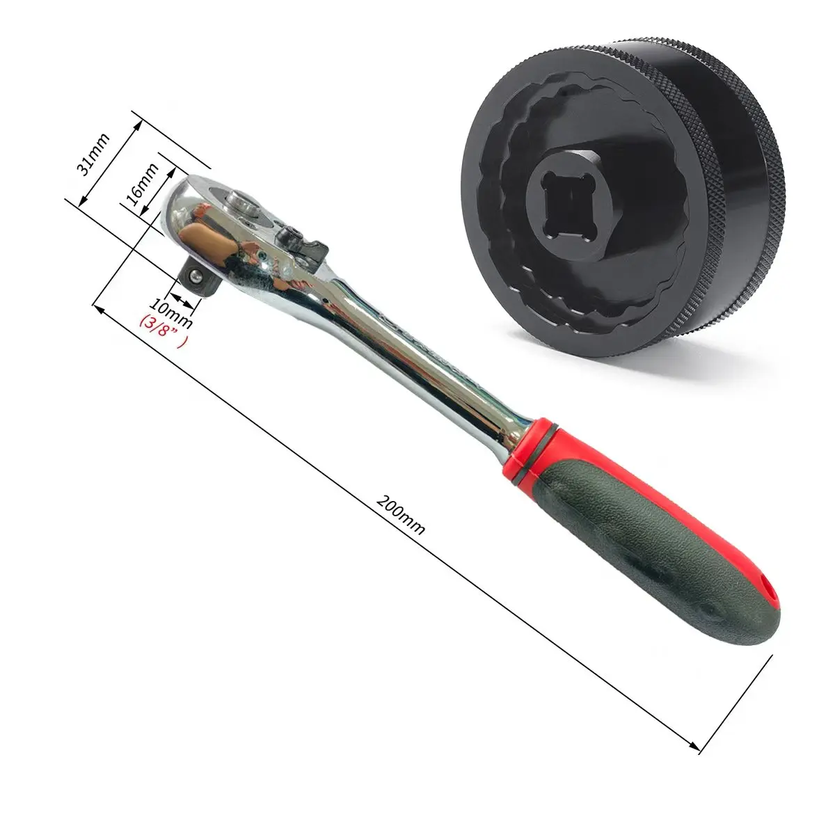 Фото Инструмент для каретки 5 в 1, TL fc24 fc25 DUB BBR60 BB93 Mega EVO BB52 BSA30 BB386, инструмент для установки, съемник, ремонтная чашка для ключа №3