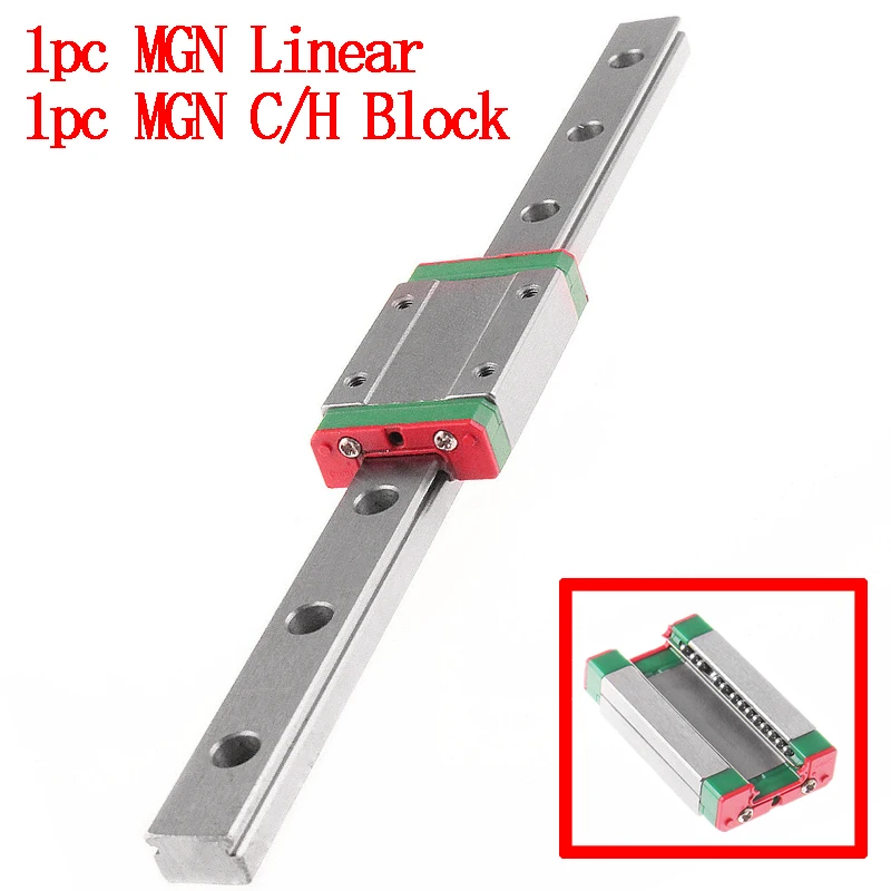 MGN MGN7 MGN12 MGN15 MGN9 100 200 300 350 500 600 мм миниатюрная линейная направляющая скольжения Beare