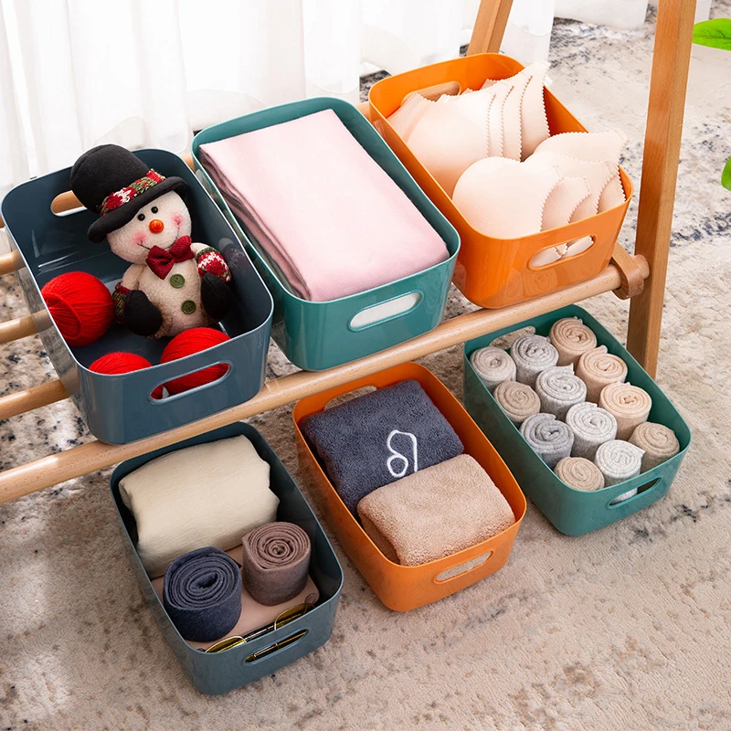 

Drawer Plastic Organizer Small Useful Things For Home Living Room Bathroom House Storage Box Clothes Underwear Children's Toys