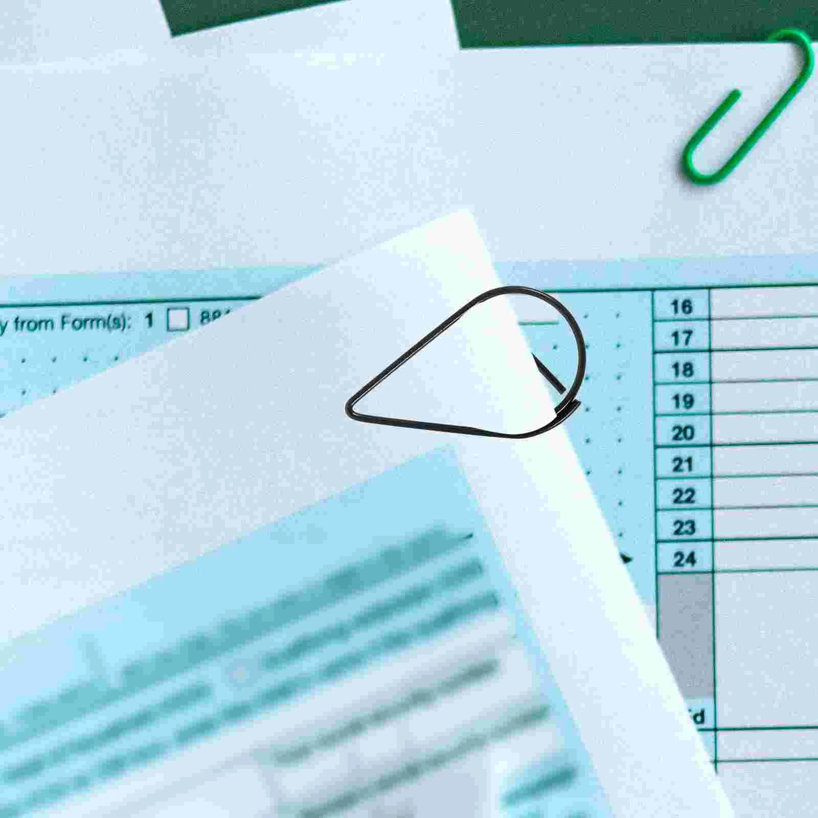 100 шт. скрепки для заметок канцелярские товары маленькая скрепка проволока