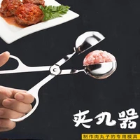 roestvrijstalen gehaktbal maker clip vis bal rijst bal maken mold form tool keuken accessoires gadgets keuken