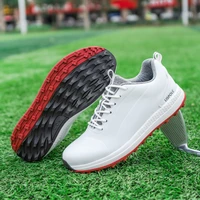 new mens comfortable golf shoes grass non slip training track and field golf shoes mens walking sneakers plus size golf shoes