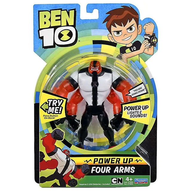 Фигурка Ben 10 Power Up Four Arms Hot Toys | AliExpress