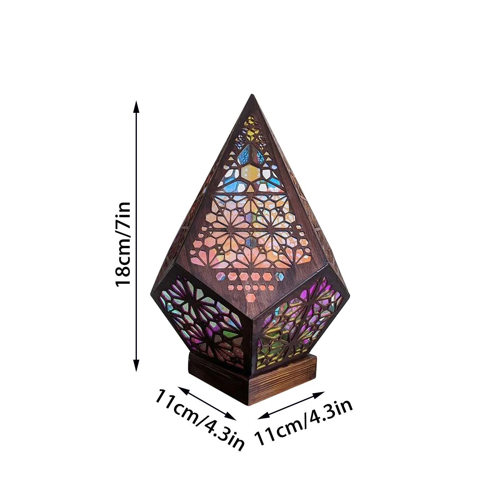 Большая Напольная Лампа в богемном стиле с полярной звездой Рождественское