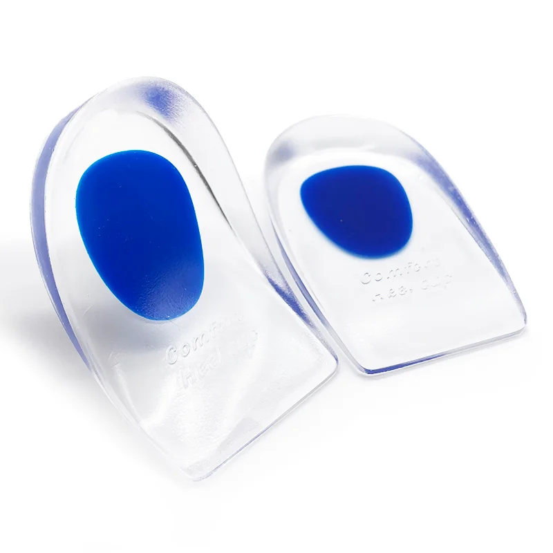 

silicone gel insole Men Women heel Cushion insoles soles relieve foot pain Spur Support Shoe pad High Heel Inserts