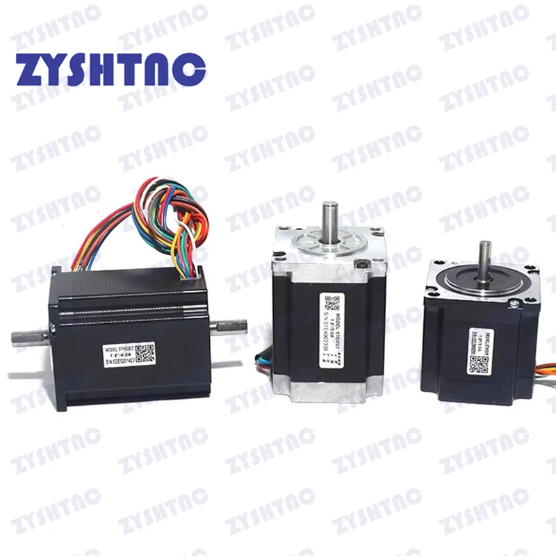 Качество 57HB5401 4-выводной шаговый двигатель Nema 23 57 57BYGH 4 4A/3A 3 1 Нм лазерный и