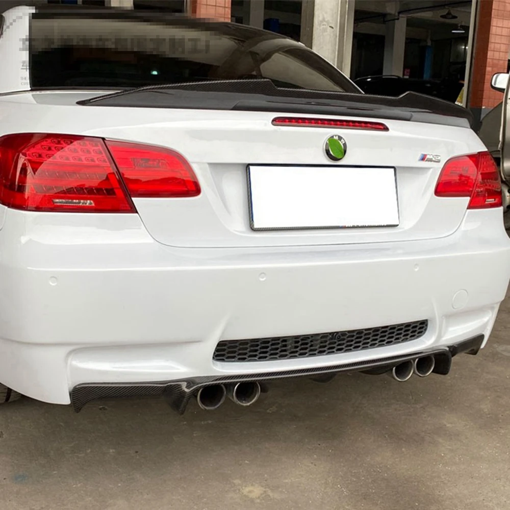Фото Задний спойлер (антикрыло) PSM Style из карбона для BMW 3 серии E93 и E93 M3 кабриолет, 2006-2013, FRP, кованый карбон №3