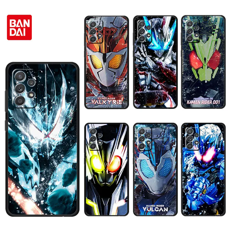 

Bandai Phone Case For Samsung Galaxy A12 A52 A51 A71 A72 A11 A13 A02s A02 A22 A32 A03 A41 A21s Cover Silicone Funda Kamen Rider