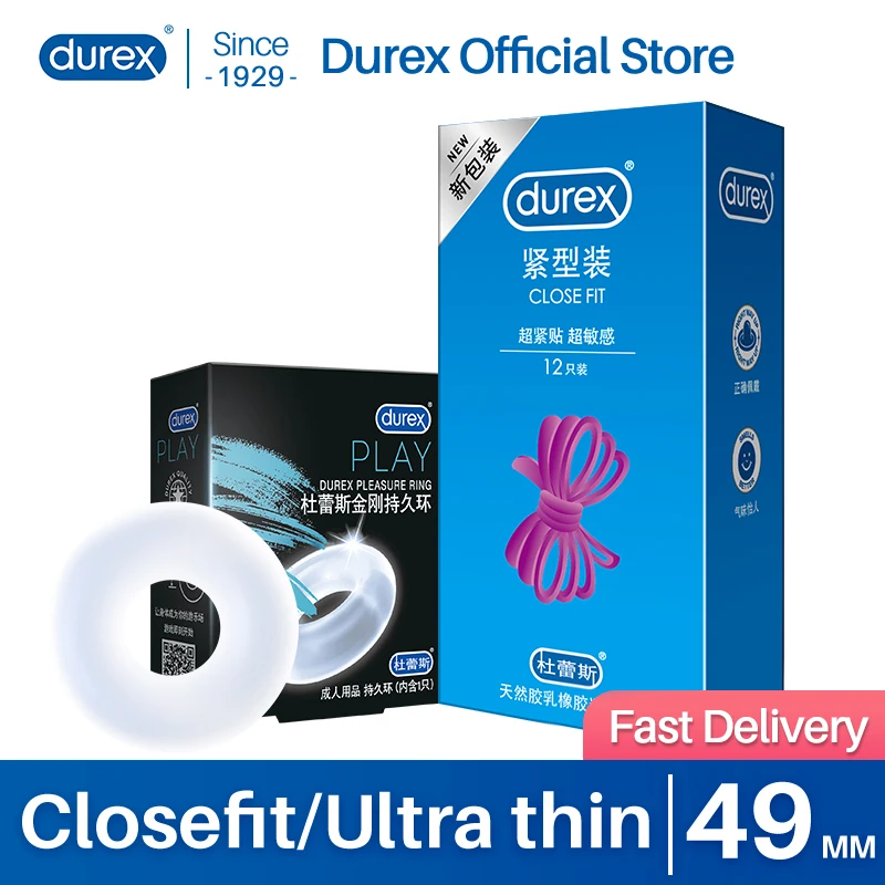 Презервативы Durex из натурального латекса 49 мм