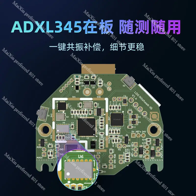 Фото Плата управления 3D-принтером Nitehawk-36 с двумя USB-портами для Raspberry Pi, запчасти для модернизации печатной платы инструментальной головки №1