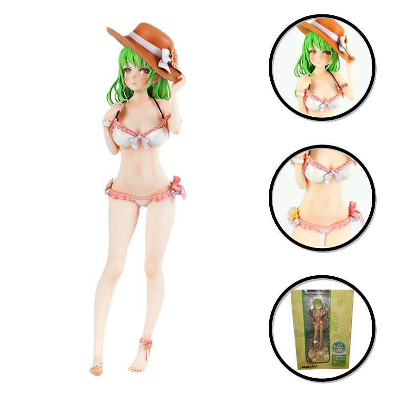 

24CM Momoco Signboard Girl Popular Japanese Painter Illustration Character Figure Model Dolls Toy Girls Gift Collect Boxed