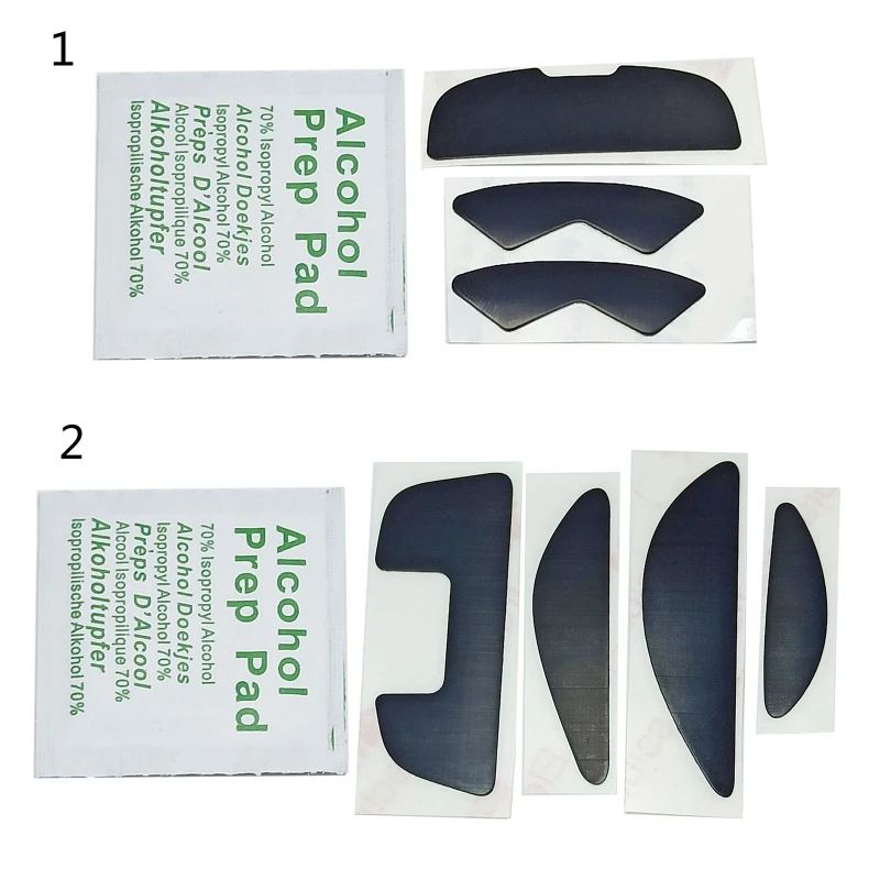 Накладки на ножки для мыши, скользящие коньки для G700 G700S/G300S 300, наклейка для игровой мыши, закругленные изогнутые края,