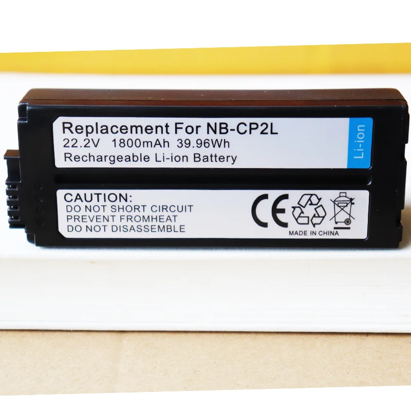 1-3 шт. аккумулятора NB-CP2LH NB-CP2L емкостью 1800 мАч для Canon SELPHY NB-CP1L, CG-CP200, CP1300, CP1200, CP1500, CP910, CP900, CP800, CP790, CP780 (art.: 3920dc6ce5cf5) - 3920dc6ce5cf5