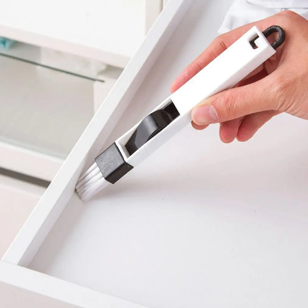 

Портативные многофункциональные инструменты 2 в 1 для чистки окон с пылесборником и щеткой для клавиатуры