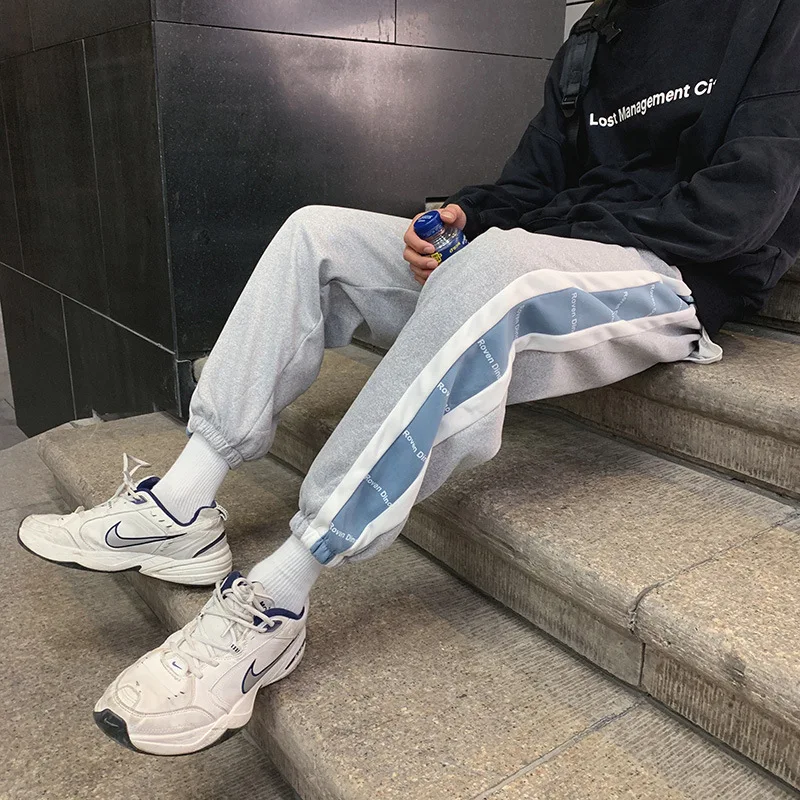 

Men's Sweatpants Jogger Pencil Pants Trousers New Fashion Hip Hop Harajuku Casual Teens Boys Male Streetwear Korean