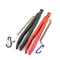 fishing body tongs gripper portable fishing pliers clip grabber plier holder with fishing lanyard fishing gear