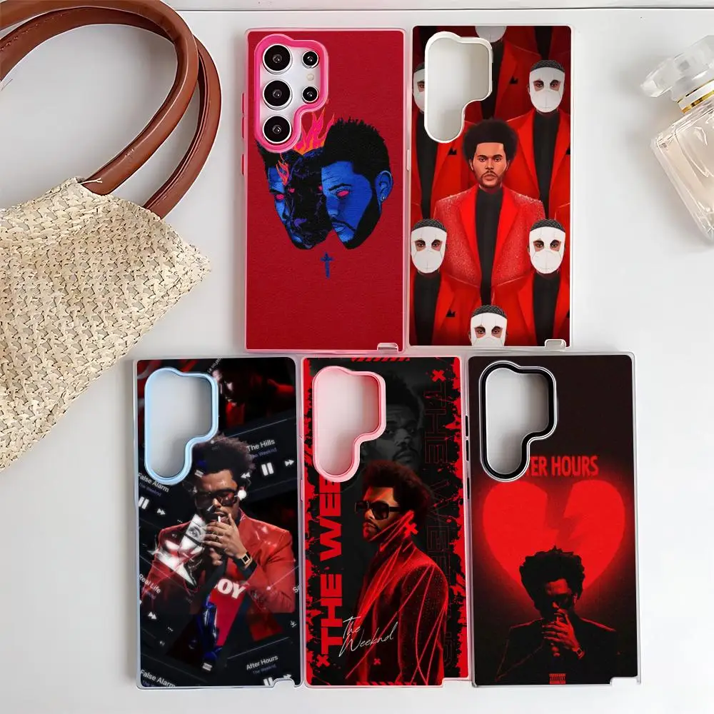 Фото Чехол для телефона Starboyes от Singer The Weeknd для Samsung S25 S24 S23 S22 S21 FE Plus Ultra, черный, силиконовый, 2-в-1, с эффектом желе №3