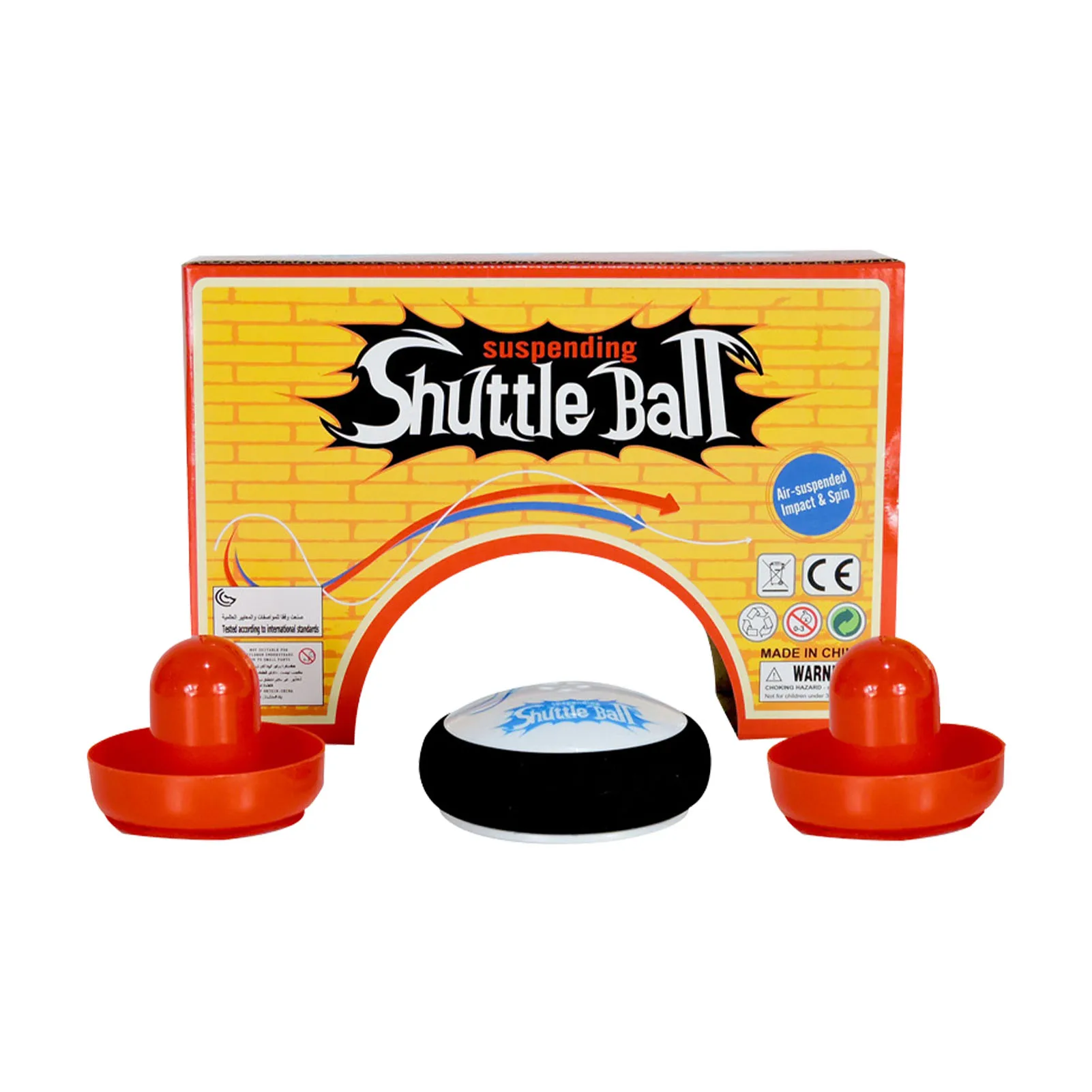 

Air Hockey Mini Table Top Toy 2 Strikers And 2 Pucks Lightweight And Portable Indoor Outdoor Sports Game Durable Novelty Retro