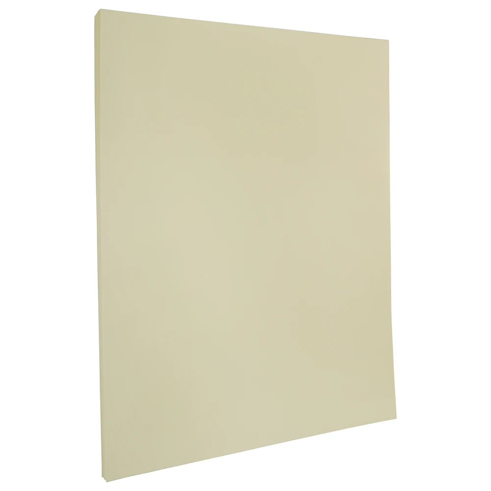 

Wove Paper, 8.5 x 11, 24lb Ivory, 500/Pack