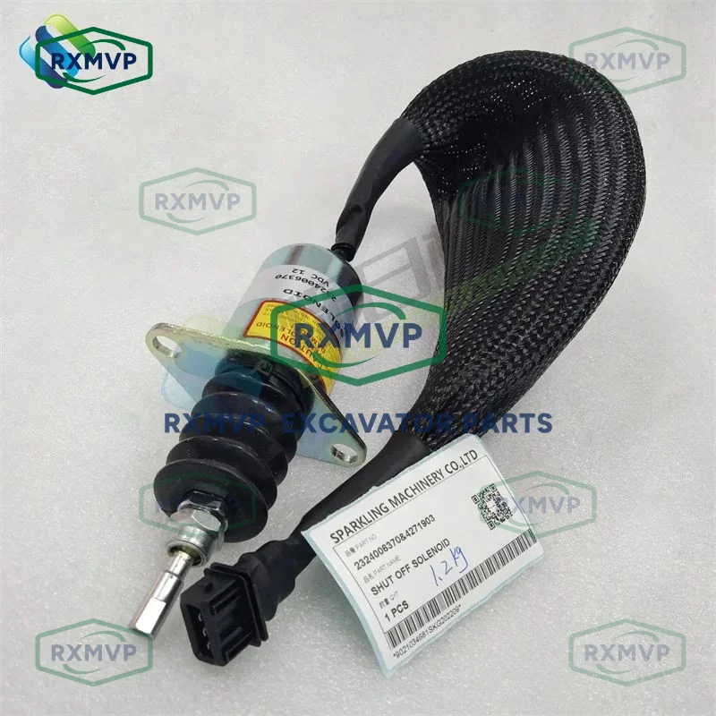 2324006370 4271903 C12DX Запчасти для строительной техники Соленоидный клапан