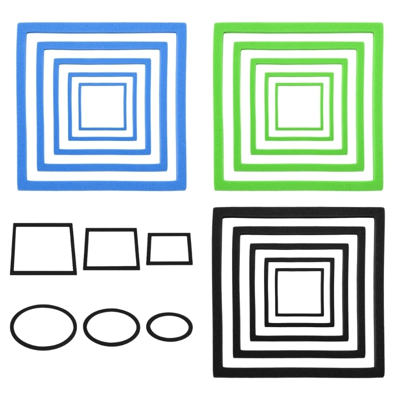 Аквариумы плавающие кольца для растений кормления рыб квадратные круглые