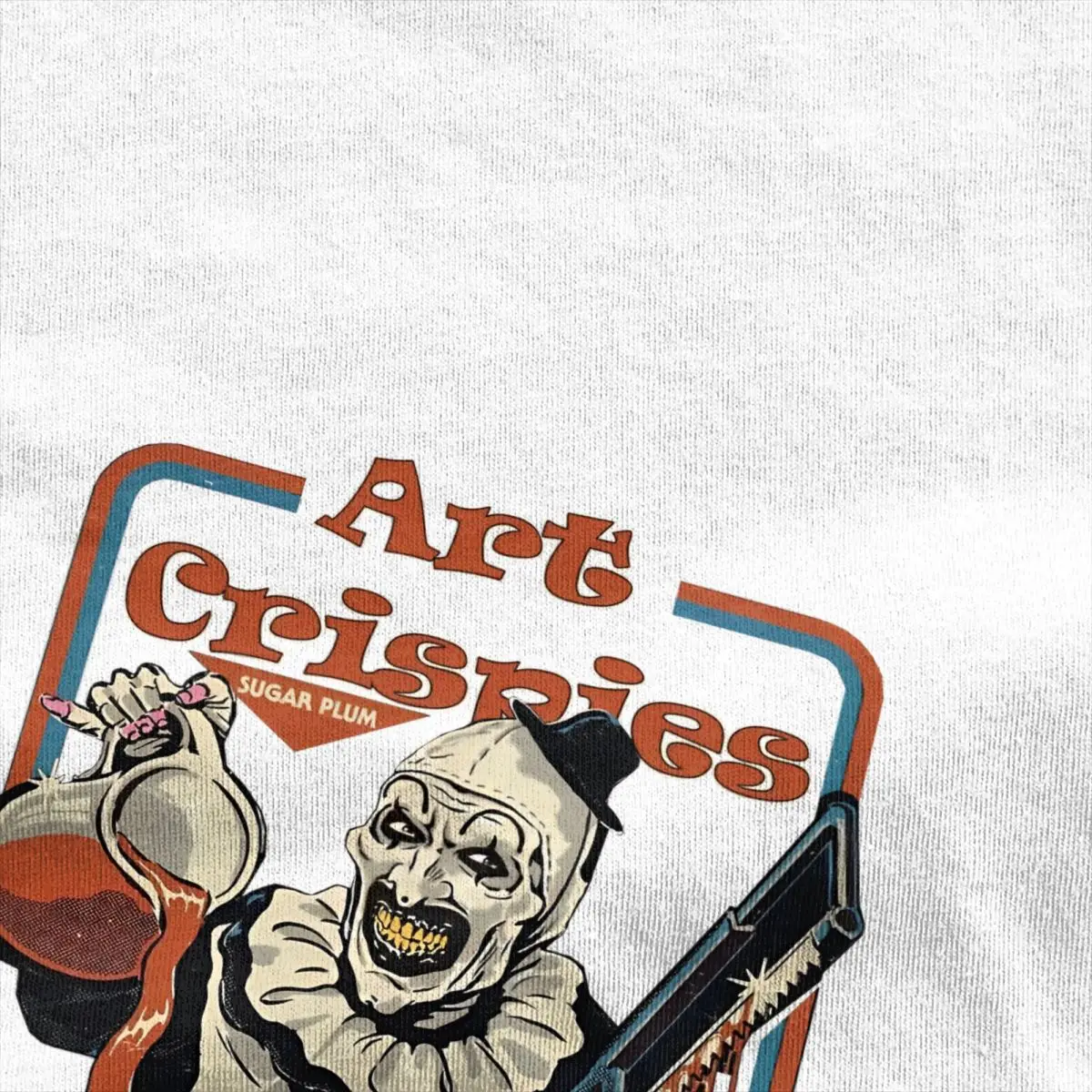 Новинка Terrifier 3 футболка с изображением хрустящих клоунов мужские топы круглым