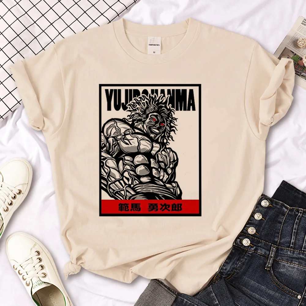 Футболка Baki Y2K Женская женская японская одежда