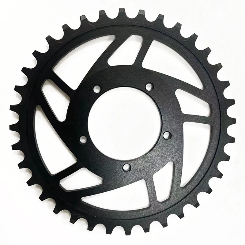 

E-Bike Design 36T Crankset CNC 6061 T6 Alloy Chainring For 6-7-8-9 Speed Bafang BBS01 BBS02 Mid Drive Motor Kit