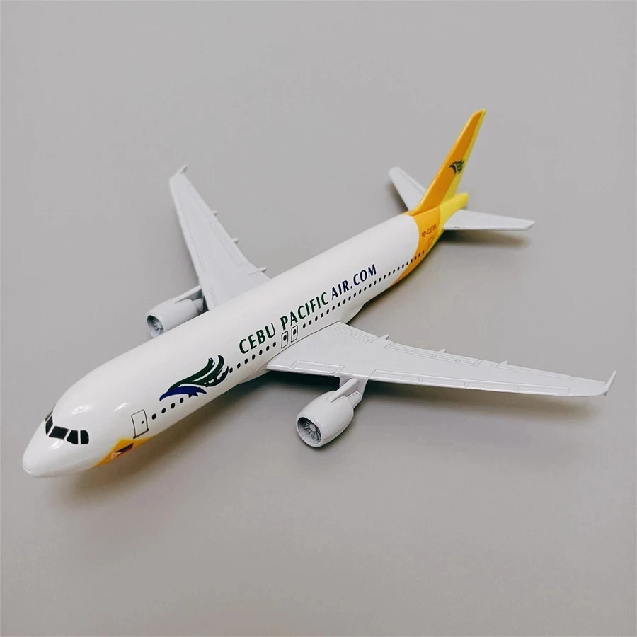 Фото Модель самолета 16 см, авиа, Филиппины, CEBU PACIFIC A320, аэробус 320, авиакомпании №5