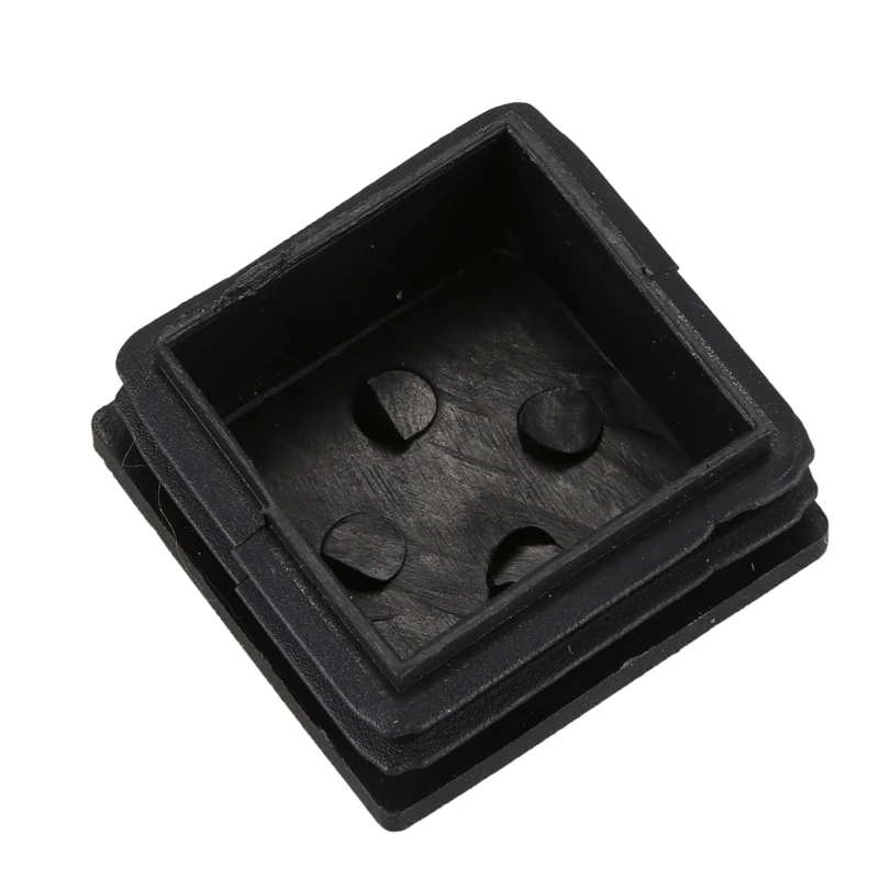 50 шт. аксессуары: 10 квадратных заглушающих концевых крышек трубчатые вставки 38 мм