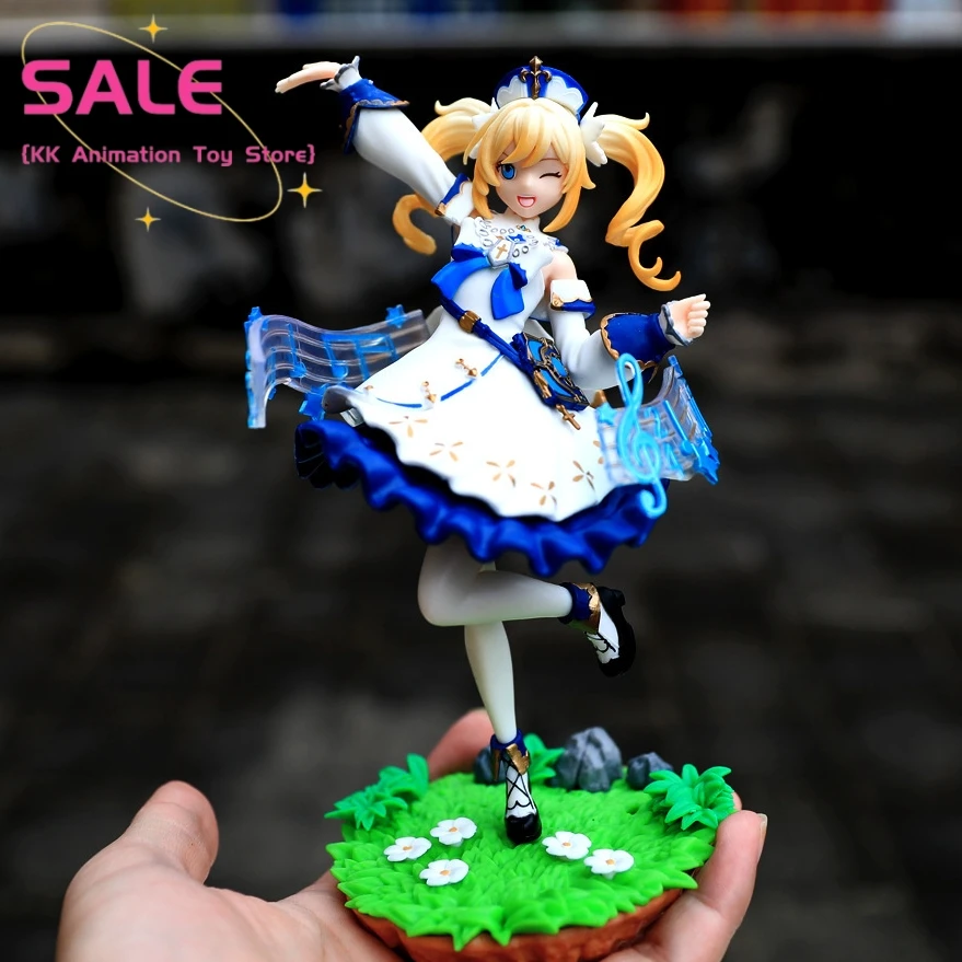 

20cm Genshin Impact Barbara Anime Figure Genshin Impact Aether Action Figure Lumine Figurine Collectible Model Doll Toy Gifts