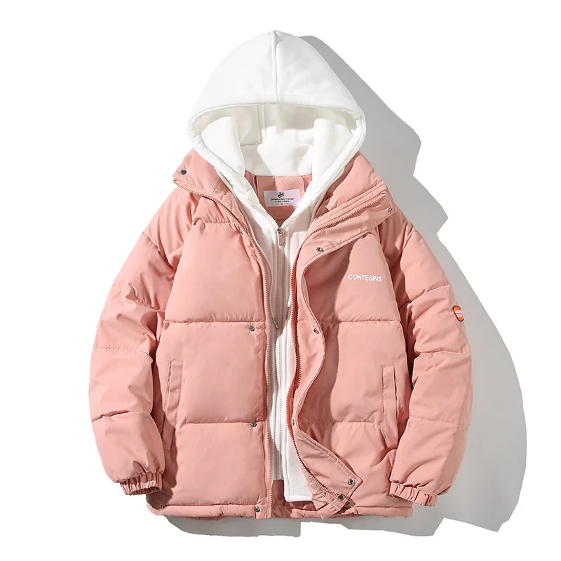 Women's Winter Parkas Oversize Down Cotton Padded Coats Female Loose Casual Overcoat Fashion Embroidery Hooded Short Jackets