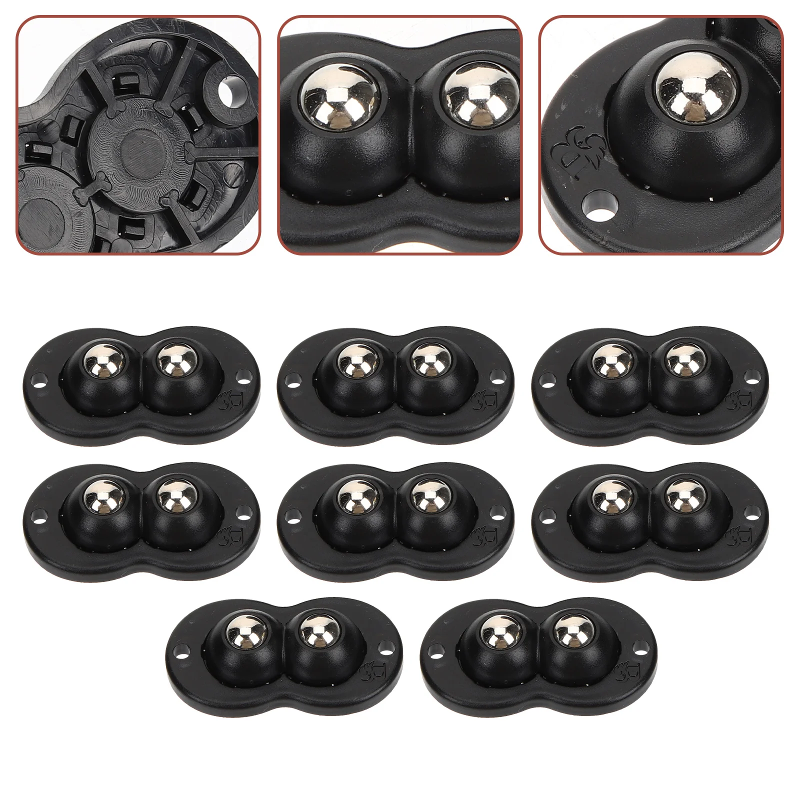 

Wheels Caster Box Storage Casters Sticky Pulley Adhesive Trash Wheel Swivel Bin Can Mini Bottom Self Stick Furniture Cargo Case