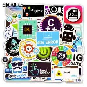 103050 шт. интернет-Java наклейка Geek программатор Php Docker Html Биткойн облако C ++ язык программирования для ноутбука Наклейка s F5